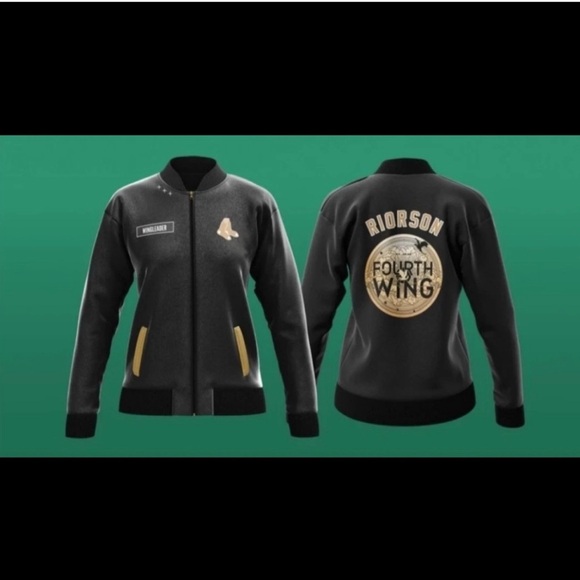 Fourth Wing Red Sox Jacket - Picture 2 of 3